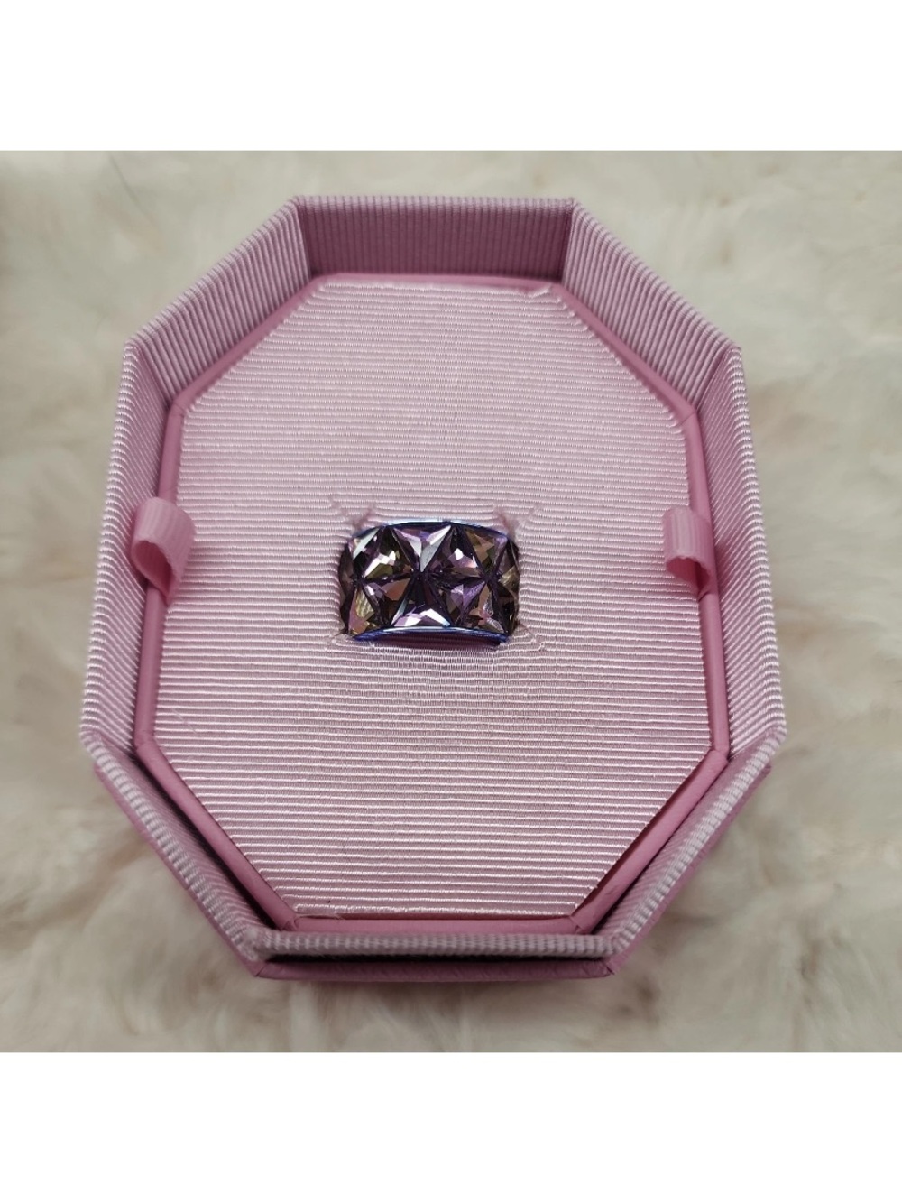 Swarovski Curiosa Ring Purple EUR
Size 55/ US 7.5 New in original box